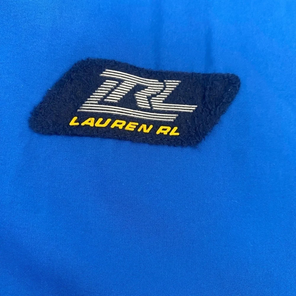 RALPH LAUREN Blue Windbreaker Jacket M
